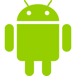 Logo Android, piattaforma mobile supportata per lo sviluppo di app native