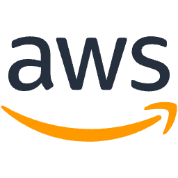 Logo AWS, cloud provider utilizzato per lo sviluppo e il deployment di app e software su scala
